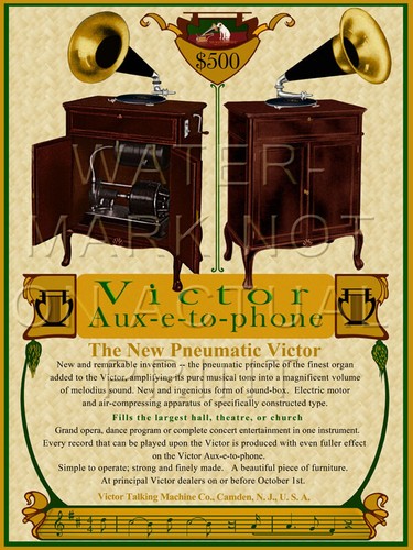 Victor auxetophone talking - auxetophone,