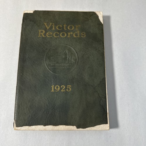 1925 victor records - records, catalog