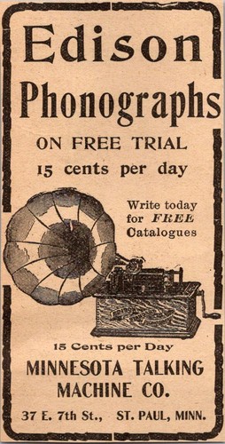 Talking machine edison - machine,