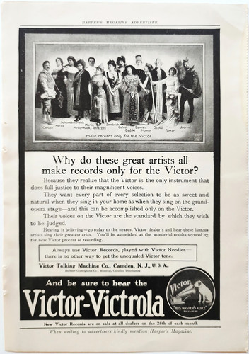 1911 victor talking machine - talking,