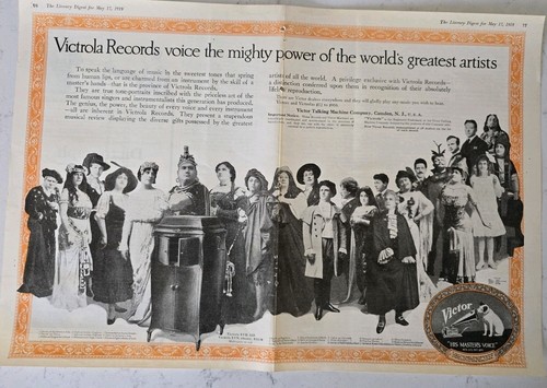 1919 victor talking machine - victor,